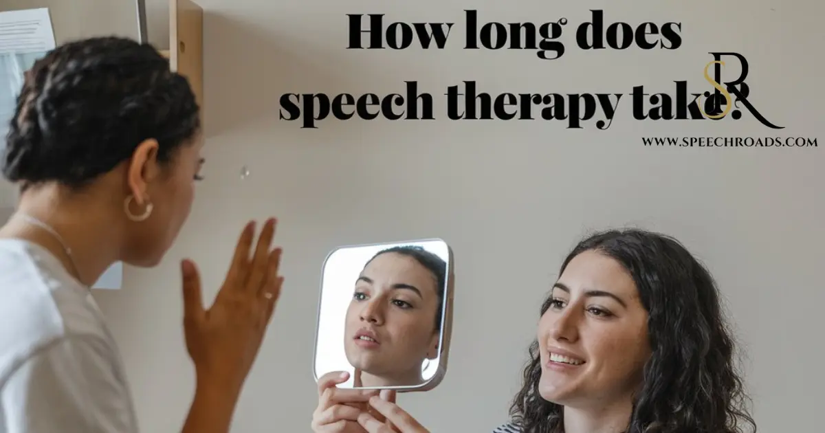 How long does speech therapy take?