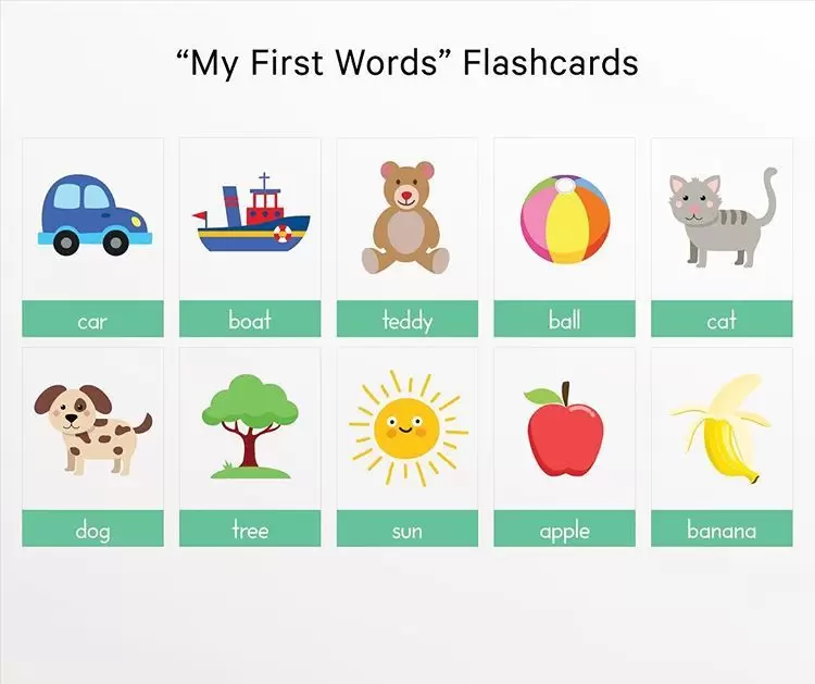 Choosing suitable Flashcards for toddlers