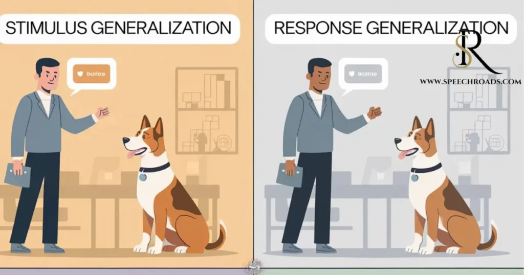 Stimulus Generalization vs Response Generalization