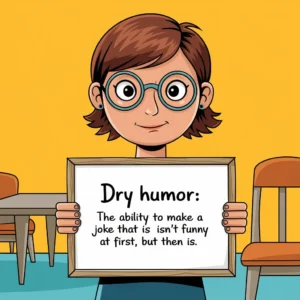 Exploring Dry Sense of Humor