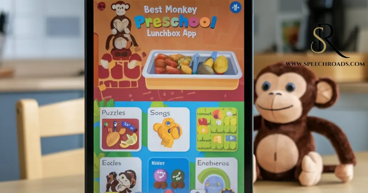 Best Monkey Preschool Lunchbox App