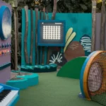 Backyard Interactive Sensory Art Garden